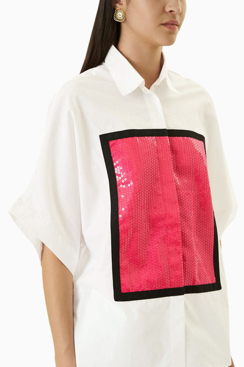 White Pink Yono Co-ord Set