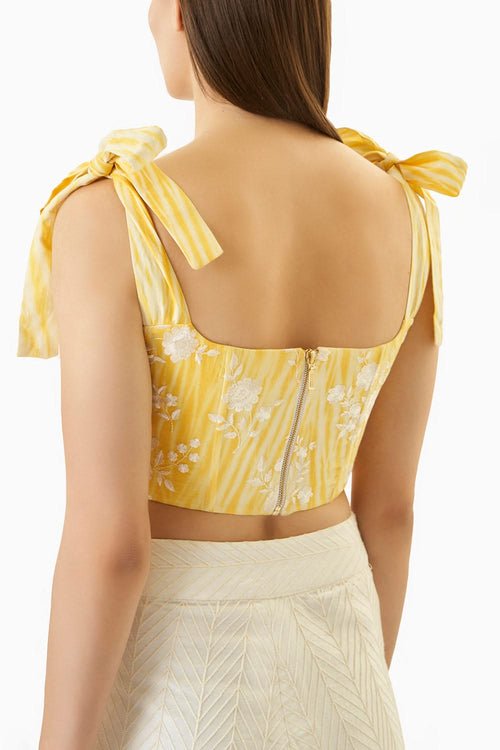 Yellow Thea Corset
