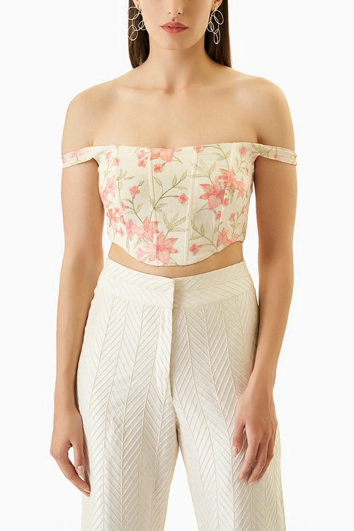 Off White Lily Corset