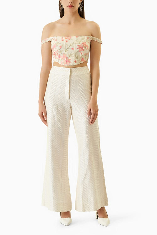 Off White Lily Corset
