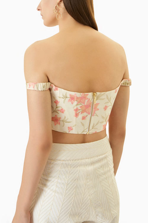 Off White Lily Corset