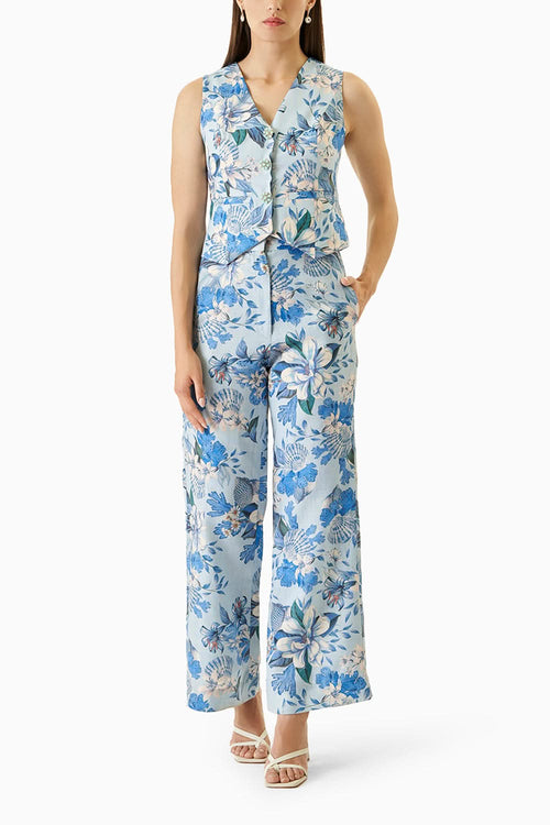 Blue Amara Waistcoat