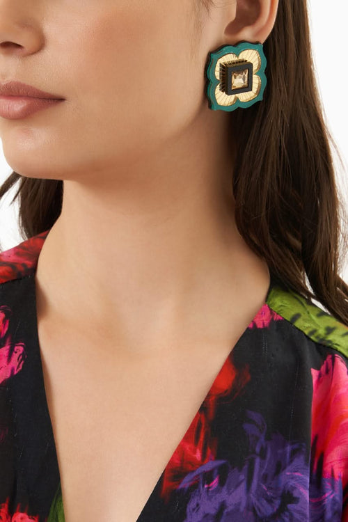 The Sea Green Mirror Brookcress Studs