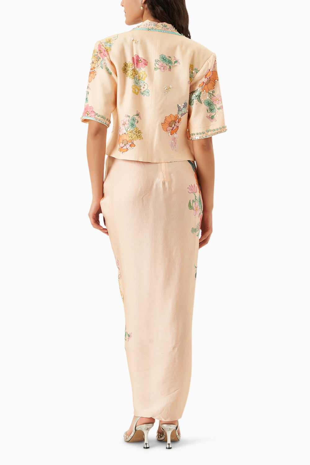 Draped in Bloom Co-ord Set