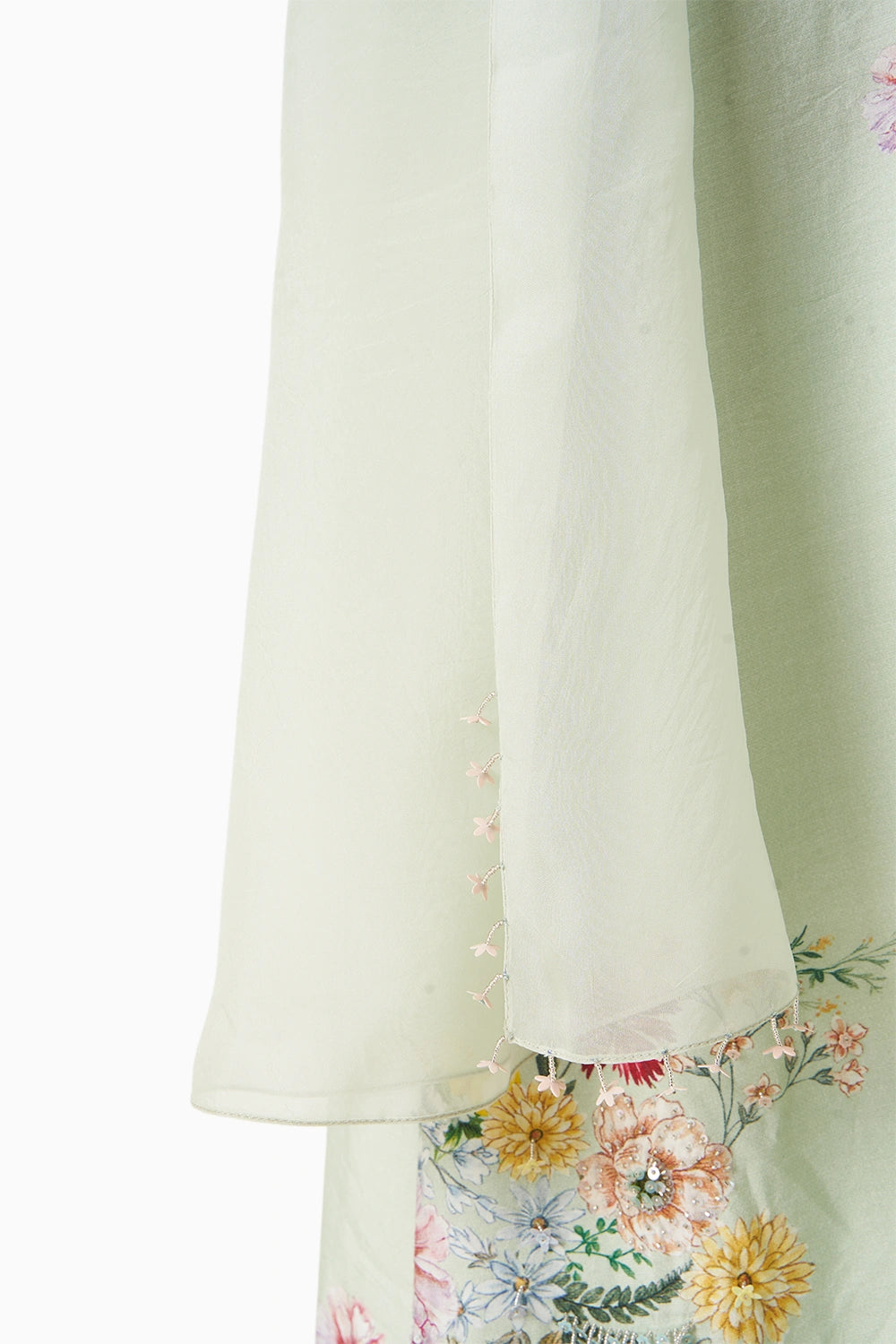 Sage Harmony A-Line Kurta Set