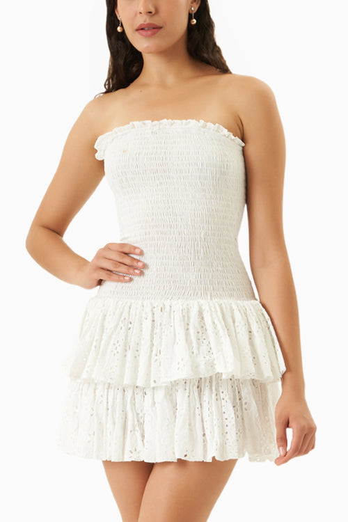 Dahlia White Dress