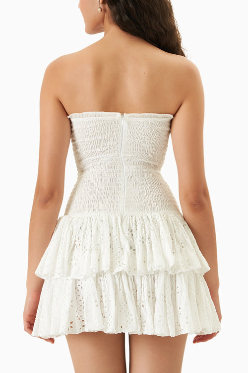 Dahlia White Dress