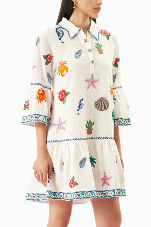 White Norah Dress