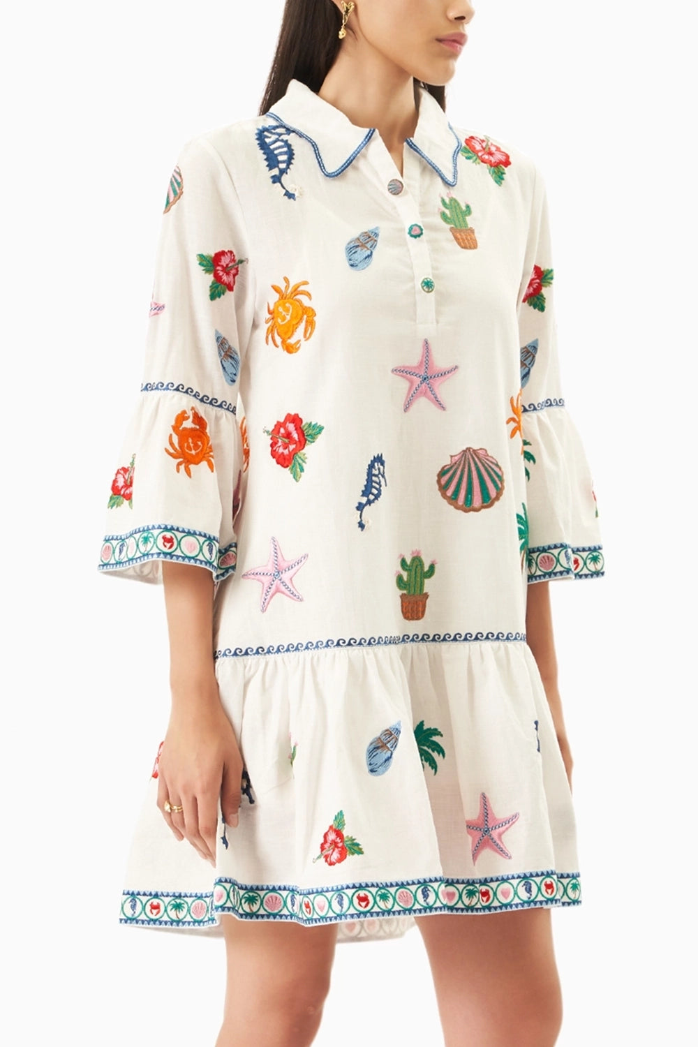 White Norah Dress