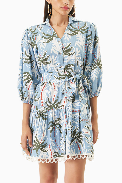 Bold Palm Dress