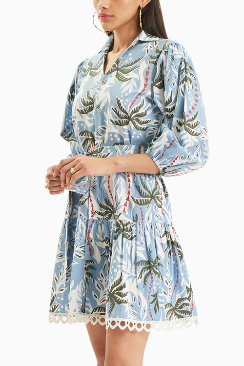 Bold Palm Dress