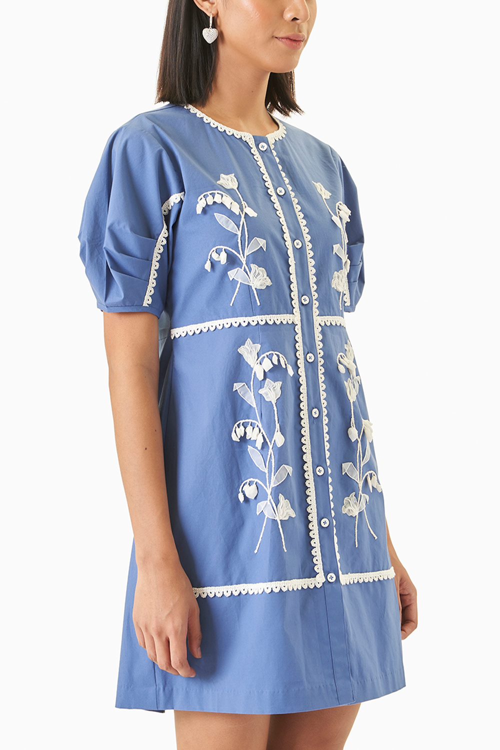 Blue Daffodil Dress