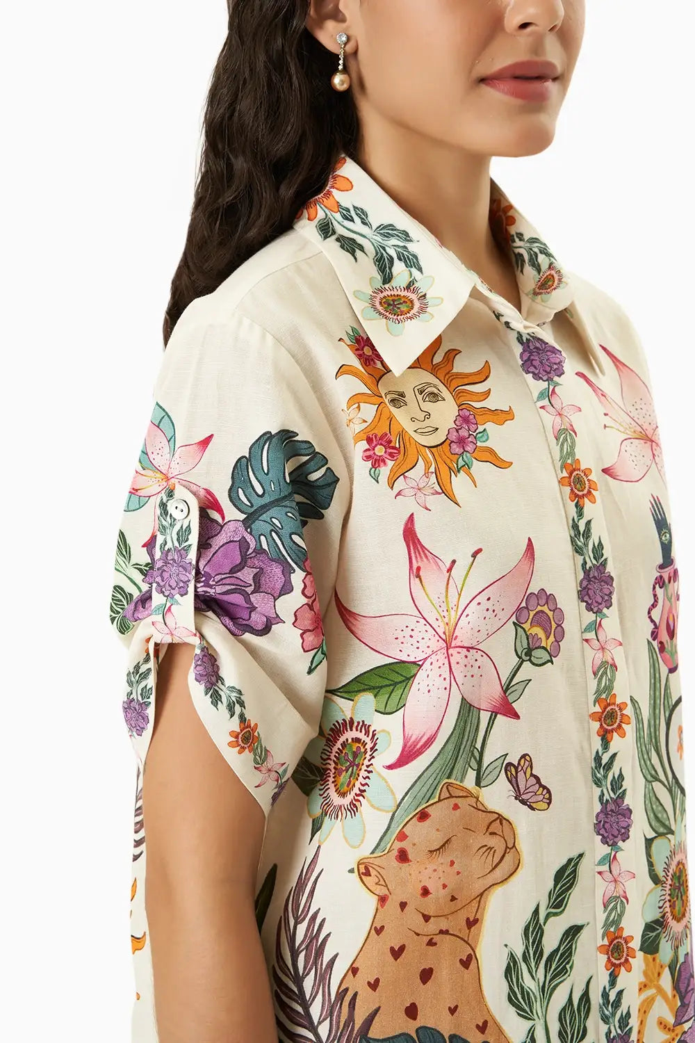 Lyra Pompeii Ecru Co-ord Set