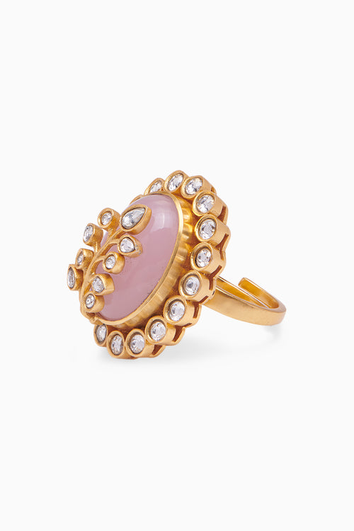 Loren Dusty Pink Hue Ring