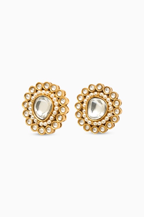Pakeezah Kundan Studs