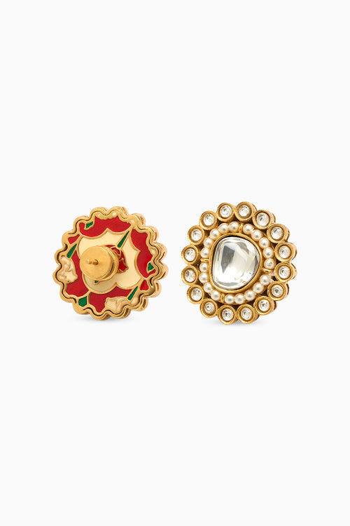 Pakeezah Kundan Studs