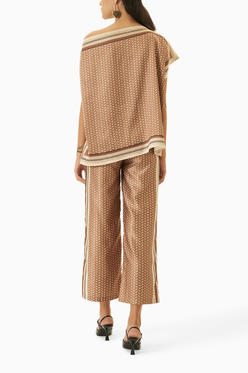 Khaki Scarf Set