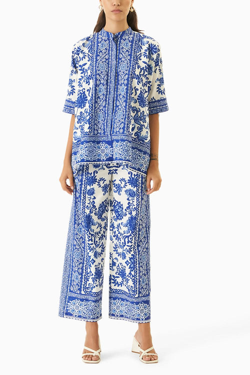 Ceramic Blue Print Set