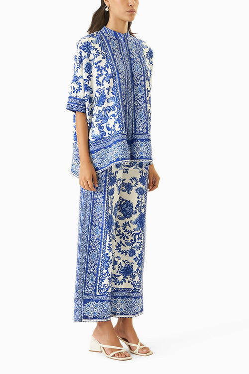 Ceramic Blue Print Set