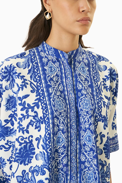 Ceramic Blue Print Set