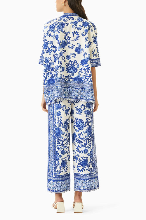 Ceramic Blue Print Set