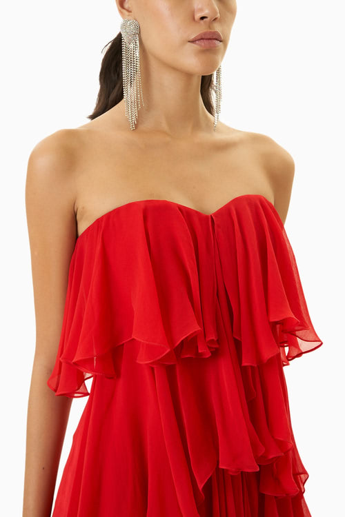 Jazzy Night Red Dress
