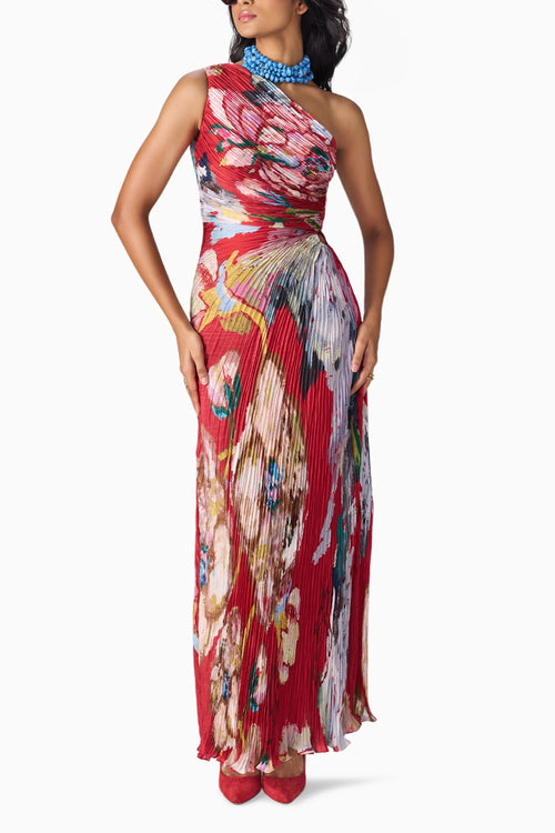 Maroon Prime Cleo Dress