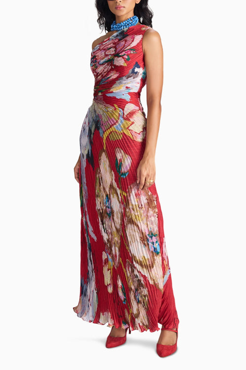 Maroon Prime Cleo Dress
