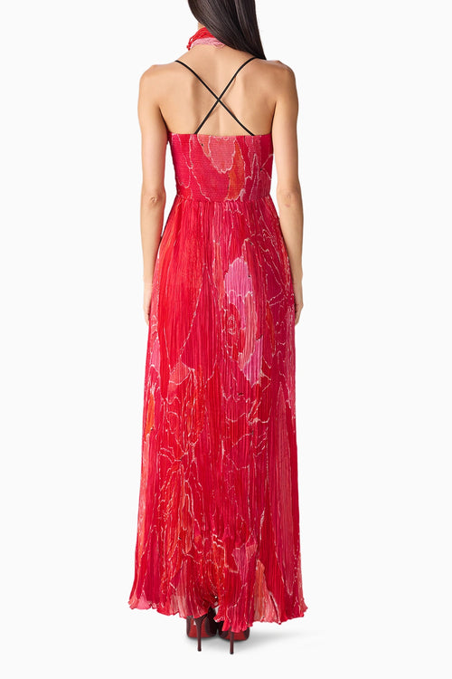 Pink Scrath Flower Kiara Dress