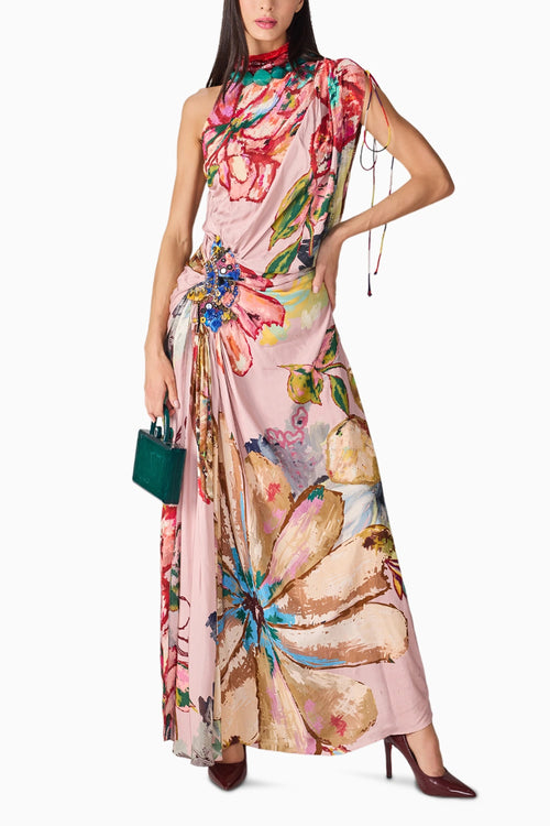 Peach Prime Nargis Dress