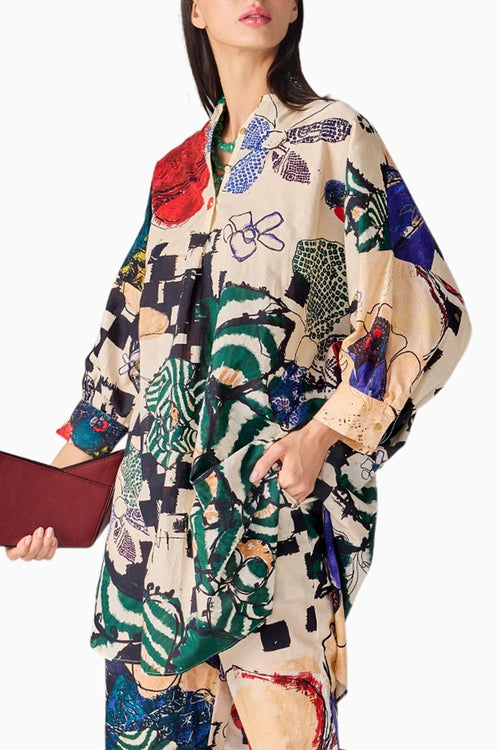 Vintage Block Akira Kurta