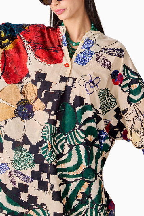 Vintage Block Akira Kurta