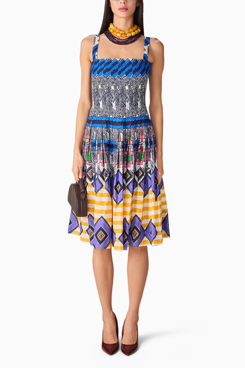 Funky Geo Tamsin Dress