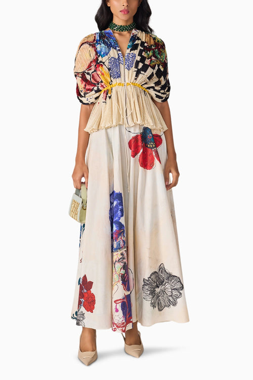 Vintage Block Monica Blouse With Jane Skirt