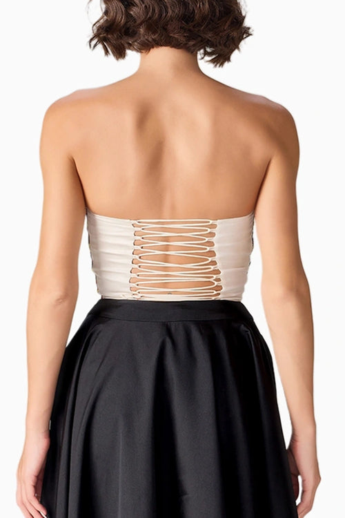 Embroidered Agnes Corset