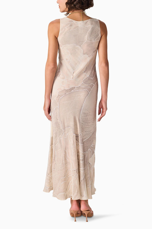 Dull Scratch Flower Giana Dress