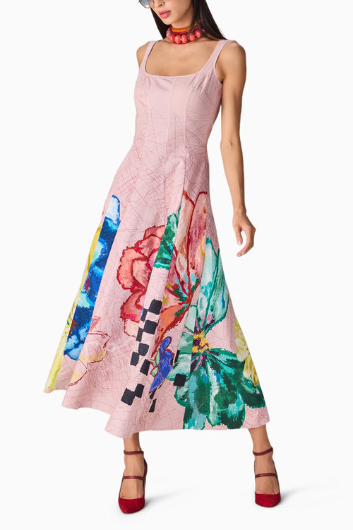 Peach Prime Emily Dress