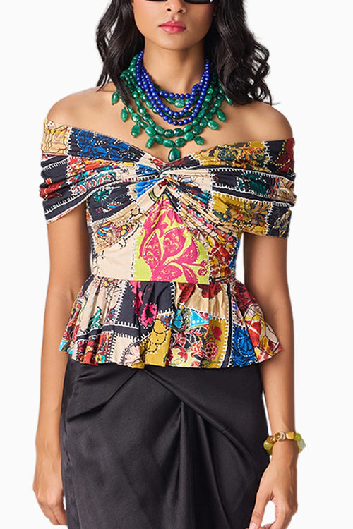 Garden Quilt Chrysa Blouse