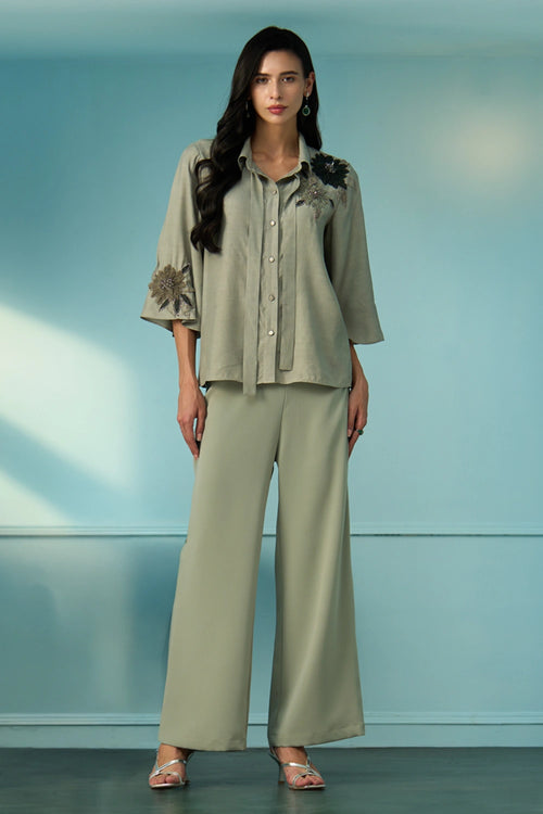 Sage Bloom Sage Green Co-ord Set
