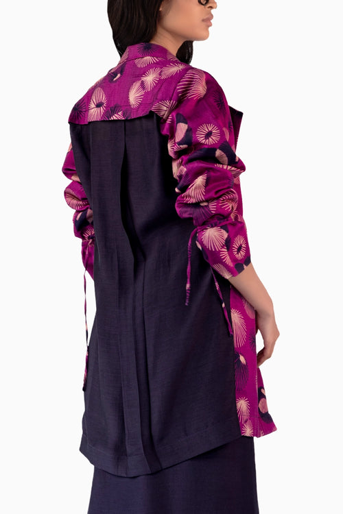Sakura Silk Blazer