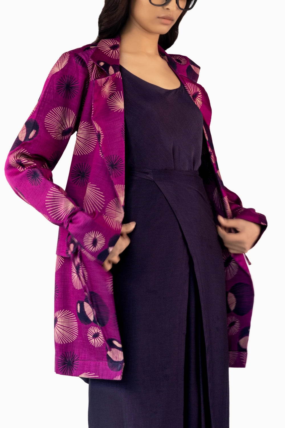 Sakura Silk Blazer