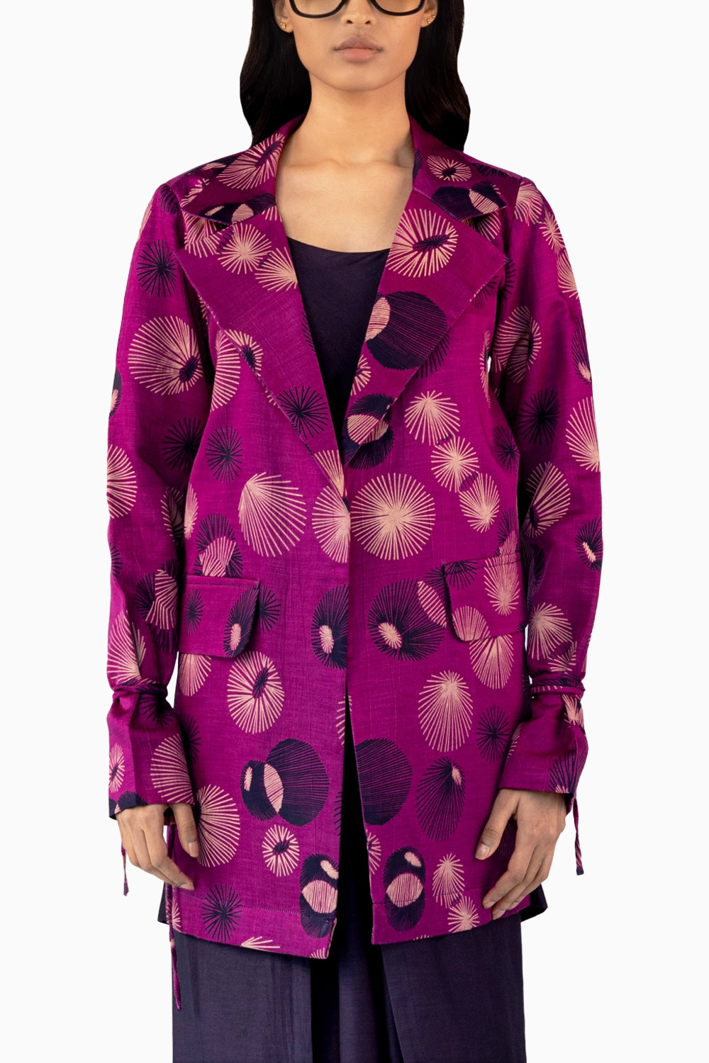 Sakura Silk Blazer
