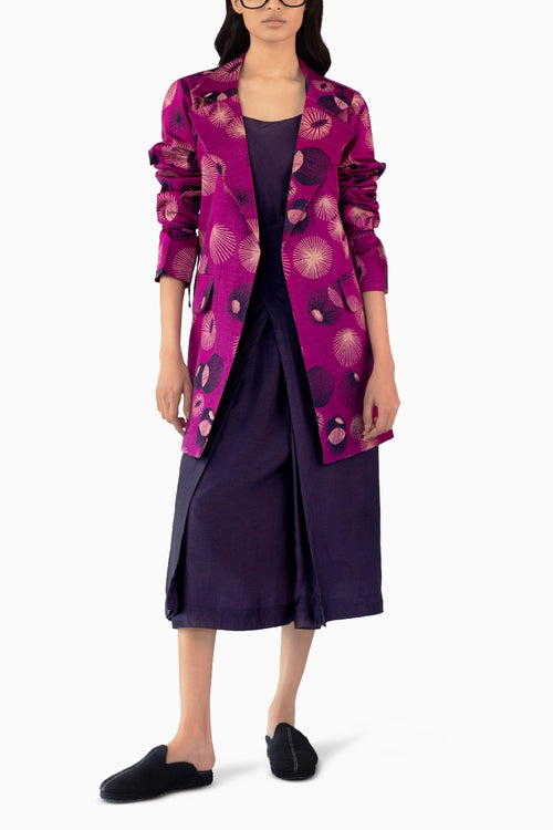 Sakura Blazer Wrap Dress Set
