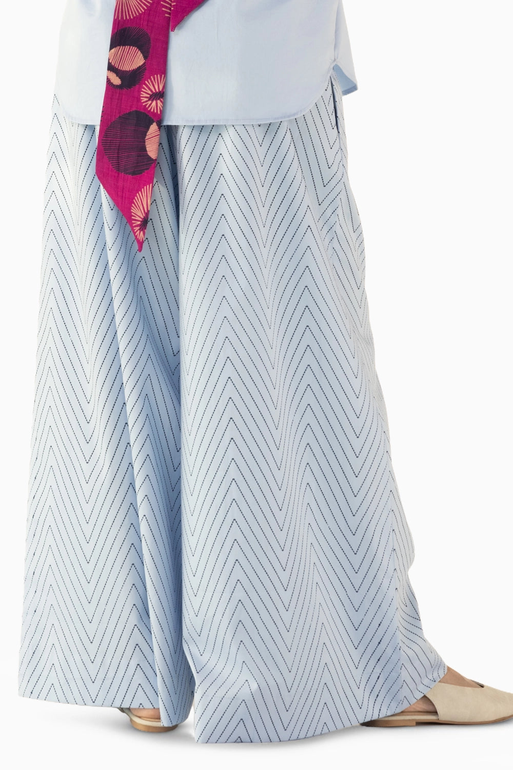 Chevron Blue Pants