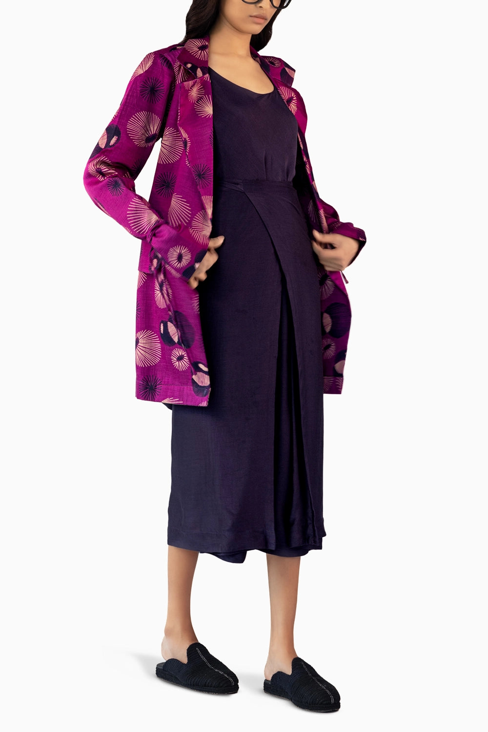 Sakura Blazer Wrap Dress Set