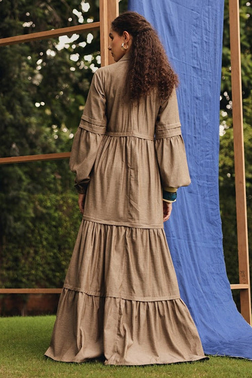 Maple Multi Layer Detachable Dress