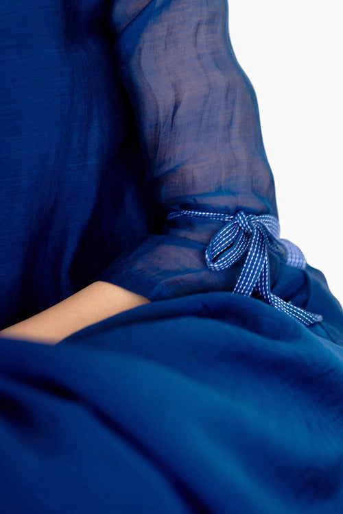 Sapphire Tie Detail Kurta Set