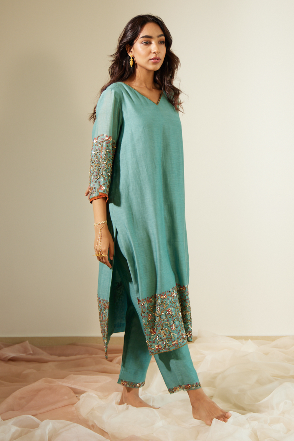 Blue Gulaal Kurta Set