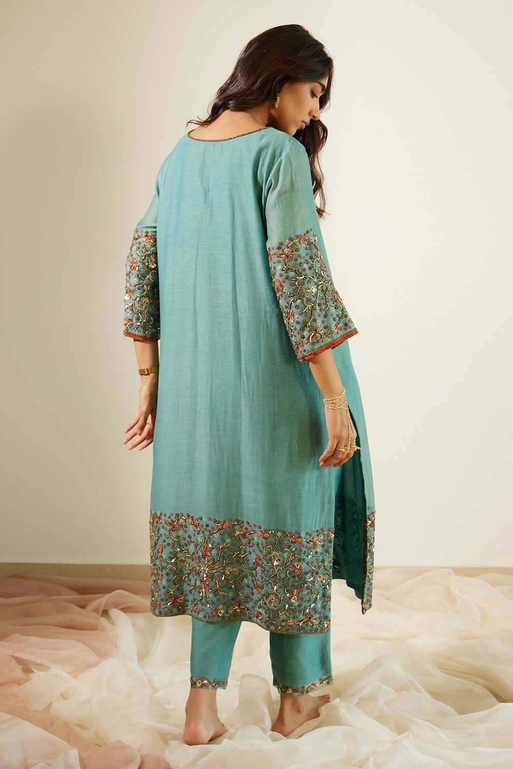 Blue Gulaal Kurta Set