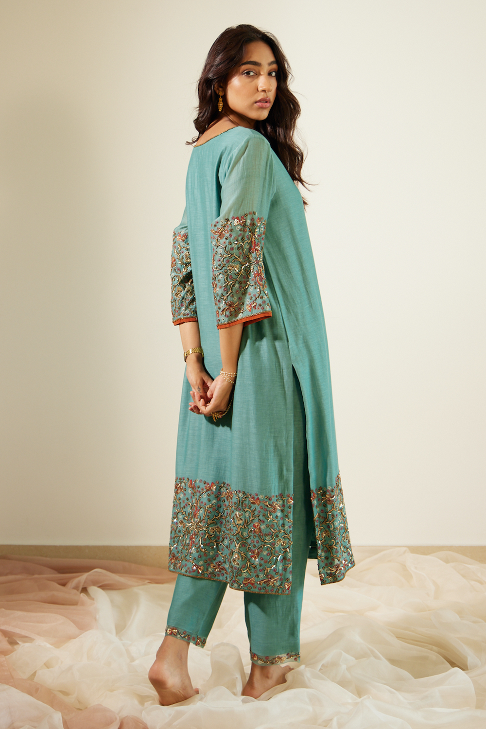 Blue Gulaal Kurta Set